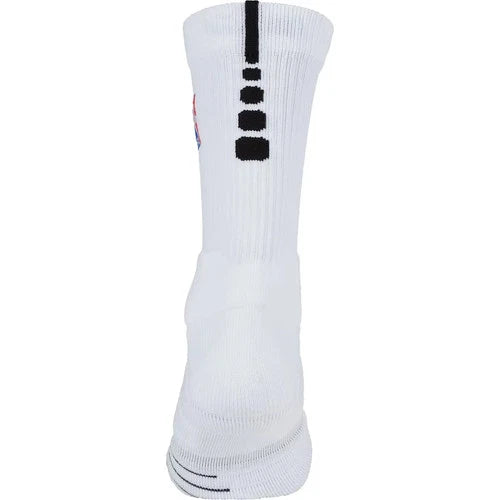 Nike NBA Authentics - Elite Crew Basketball Socks Men 8-12 White