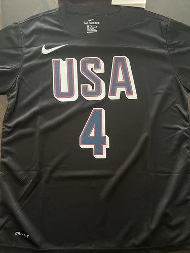 Nike Curry 2024 Paris Olympic Basketball Shirts (NewWithTags)