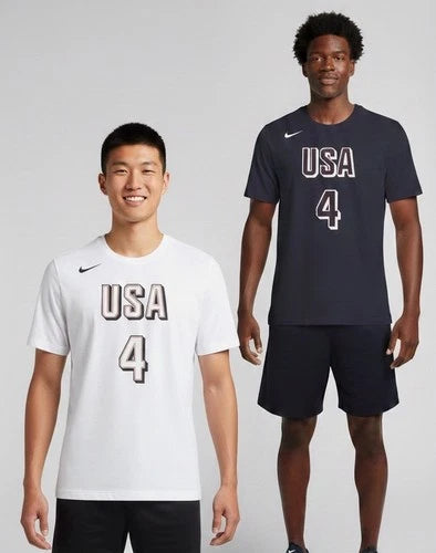 Nike Curry 2024 Paris Olympic Basketball Shirts (NewWithTags)