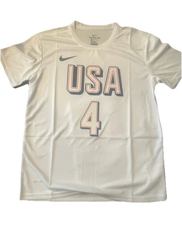 Nike Curry 2024 Paris Olympic Basketball Shirts (NewWithTags)